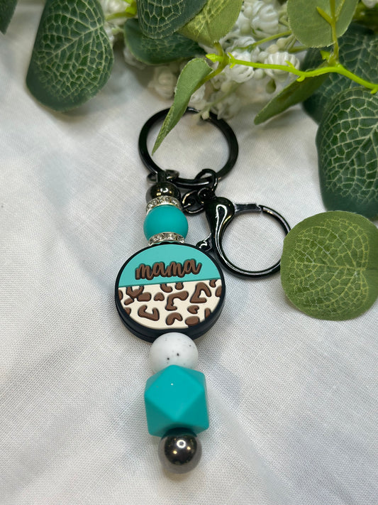 Mother's Day keyring- Mama bead