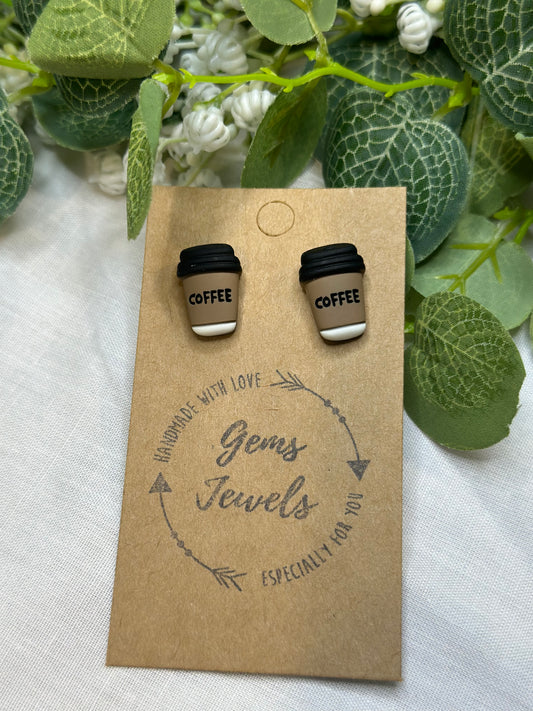 Coffee Cup Earrings